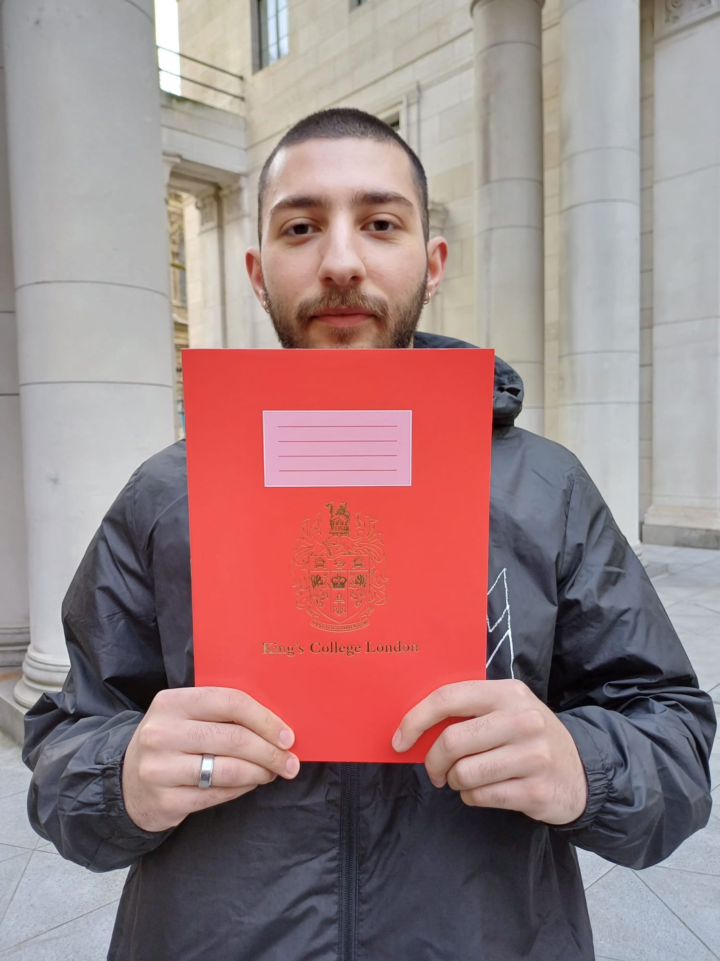 King's College London A4 Oxford Exercise Book