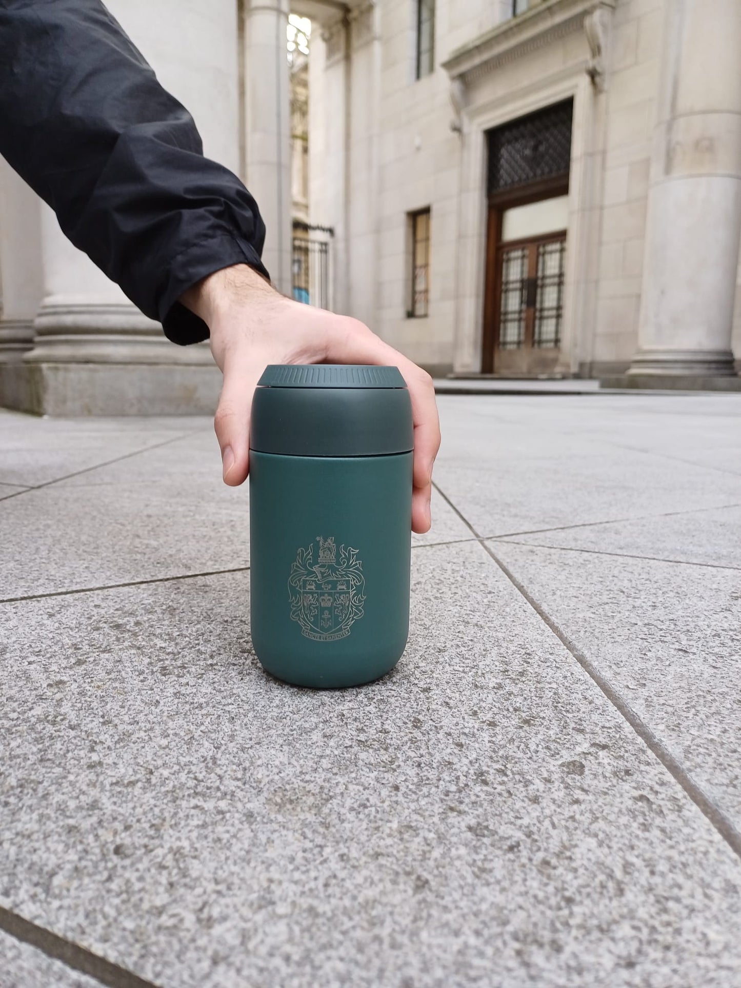 King's College London Chilly's Coffee Cup khaki