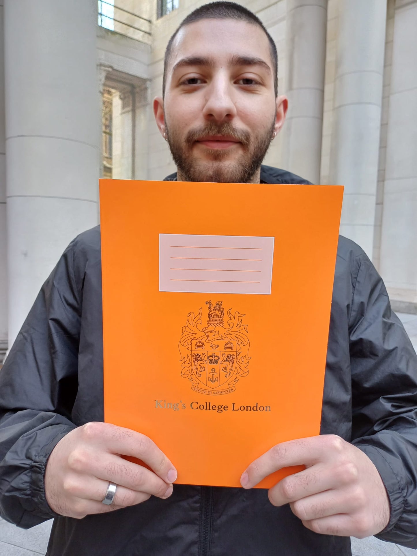 King's College London A4 Oxford Exercise Book