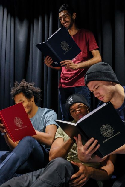King's College London Crested Hardback Notebook