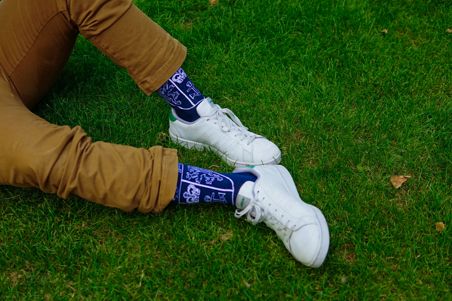 King's College London Casual Socks Crest in Navy