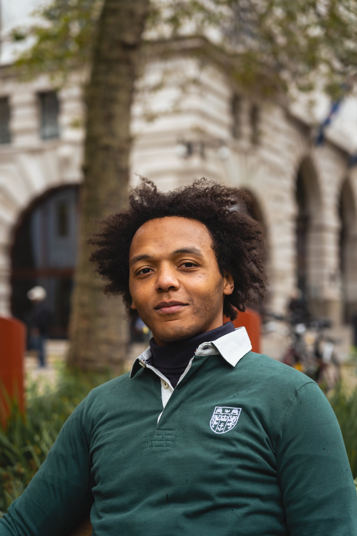 King's College London Rugby Shirt in Green