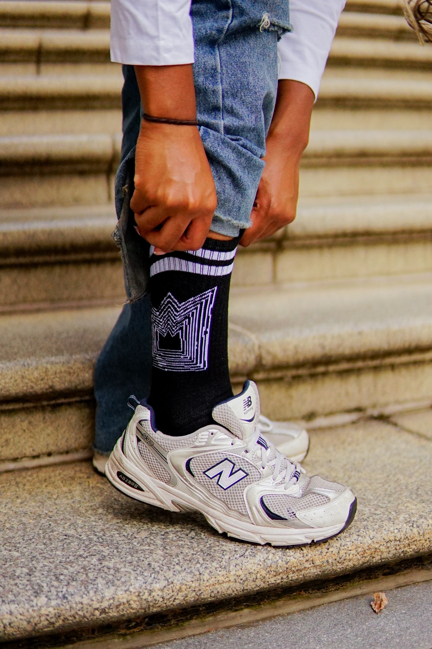 King's College London Sport Socks in Black