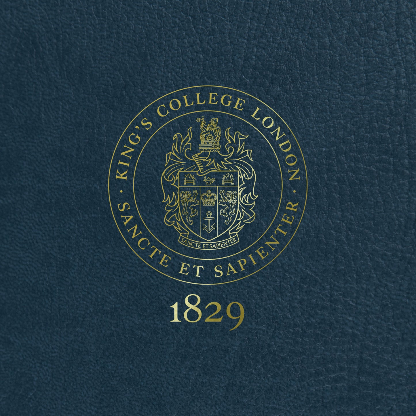 Kings College London Luxury Certificate Holder in Navy