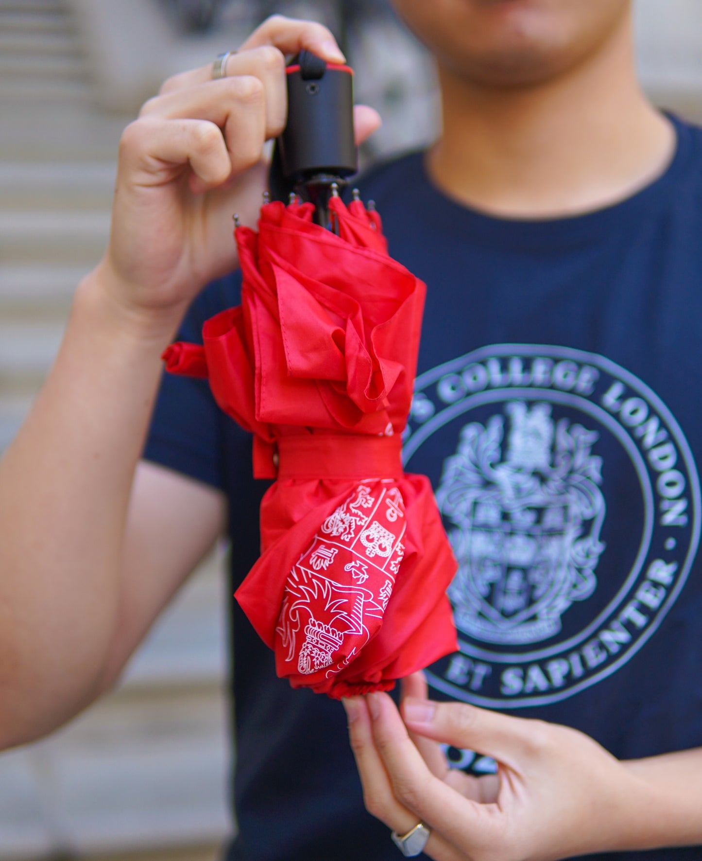 King's College London Automatic Open Umbrella
