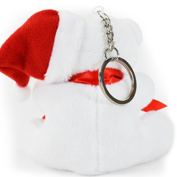 King's College London Christmas Teddy Keyring
