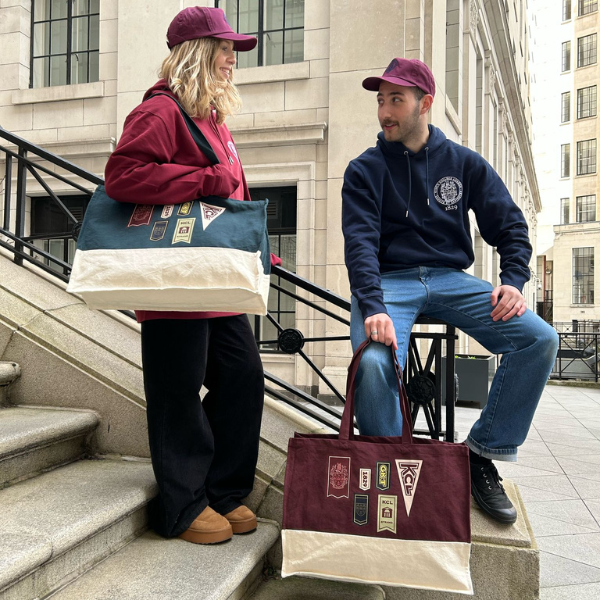 King's College London Flag Tote Bag Burg