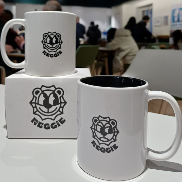 King's College London Map Boxed White Reggie Mug