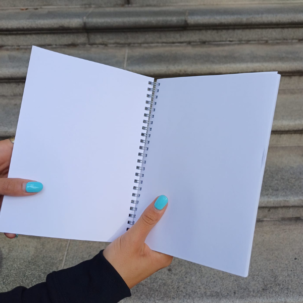 King's College London Map Spiral Bound Notebook