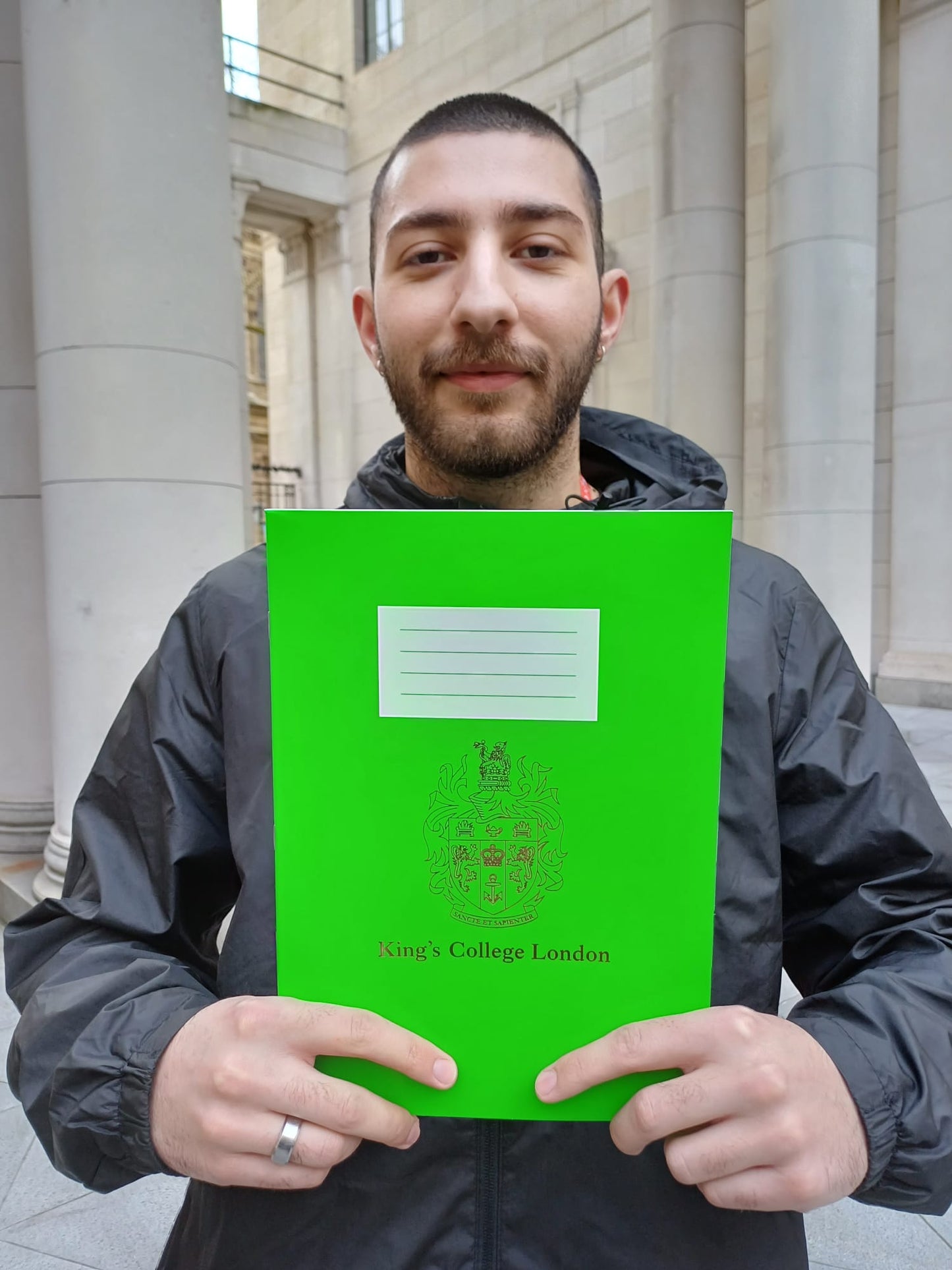 King's College London A4 Oxford Exercise Book