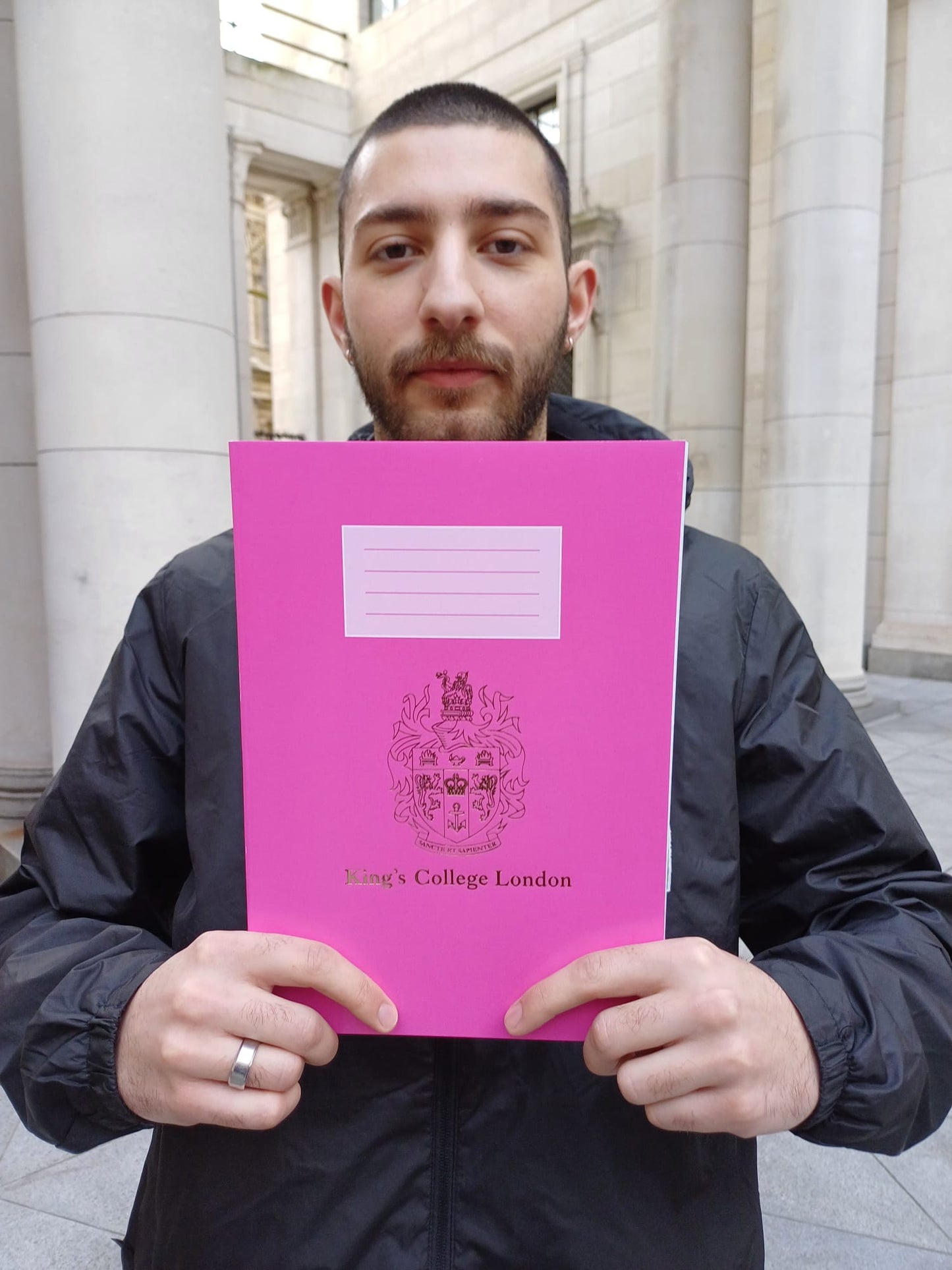 King's College London A4 Oxford Exercise Book