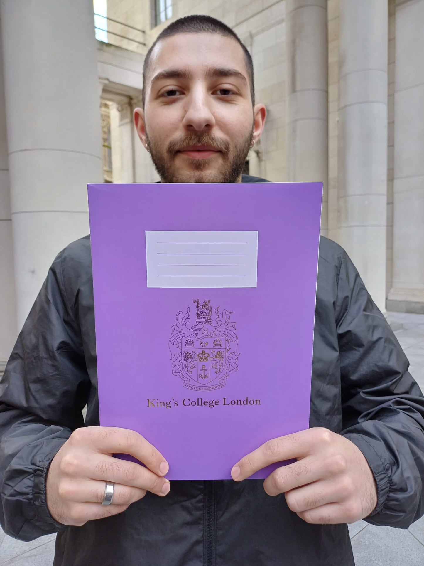 King's College London A4 Oxford Exercise Book