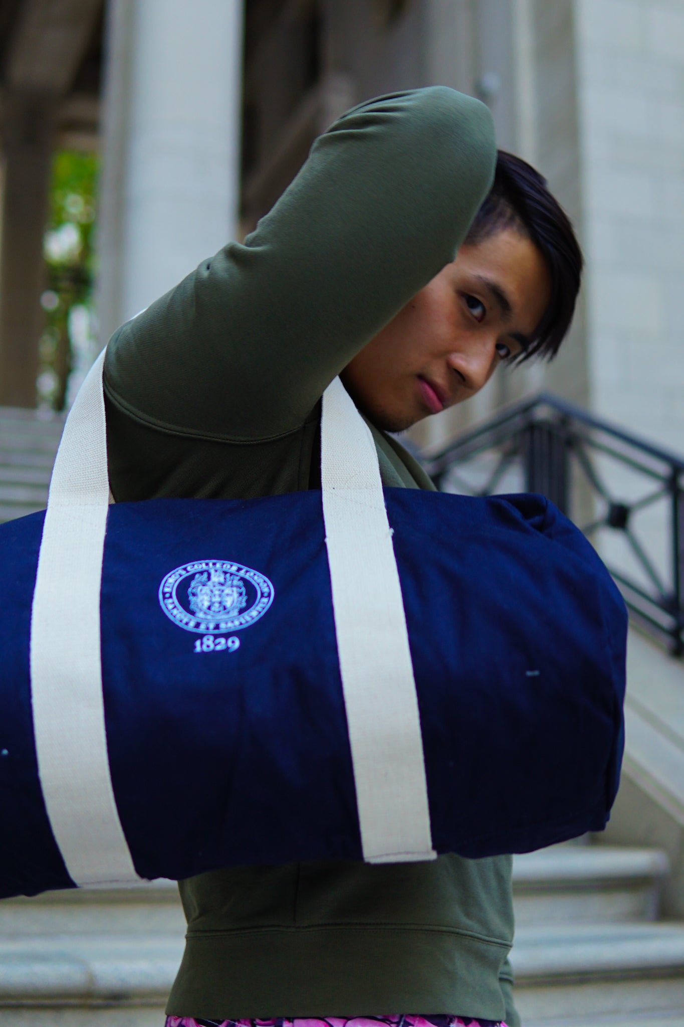 King's College London Gym Bag Navy