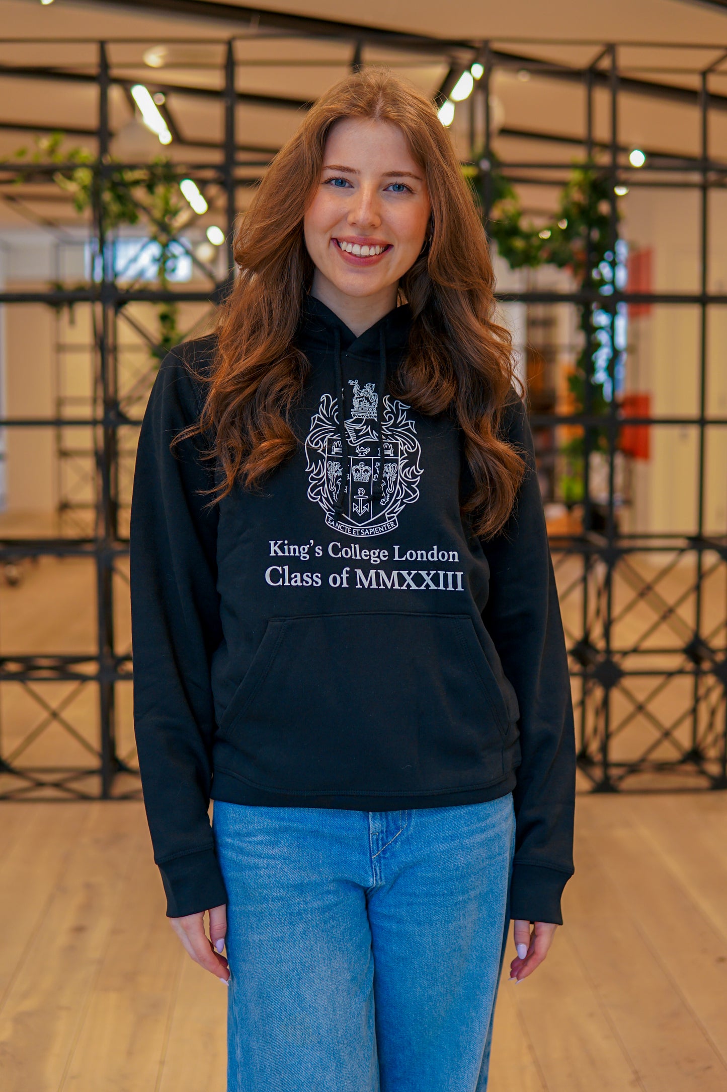 King's College London Class of 2023 Graduation Hoodie in Black