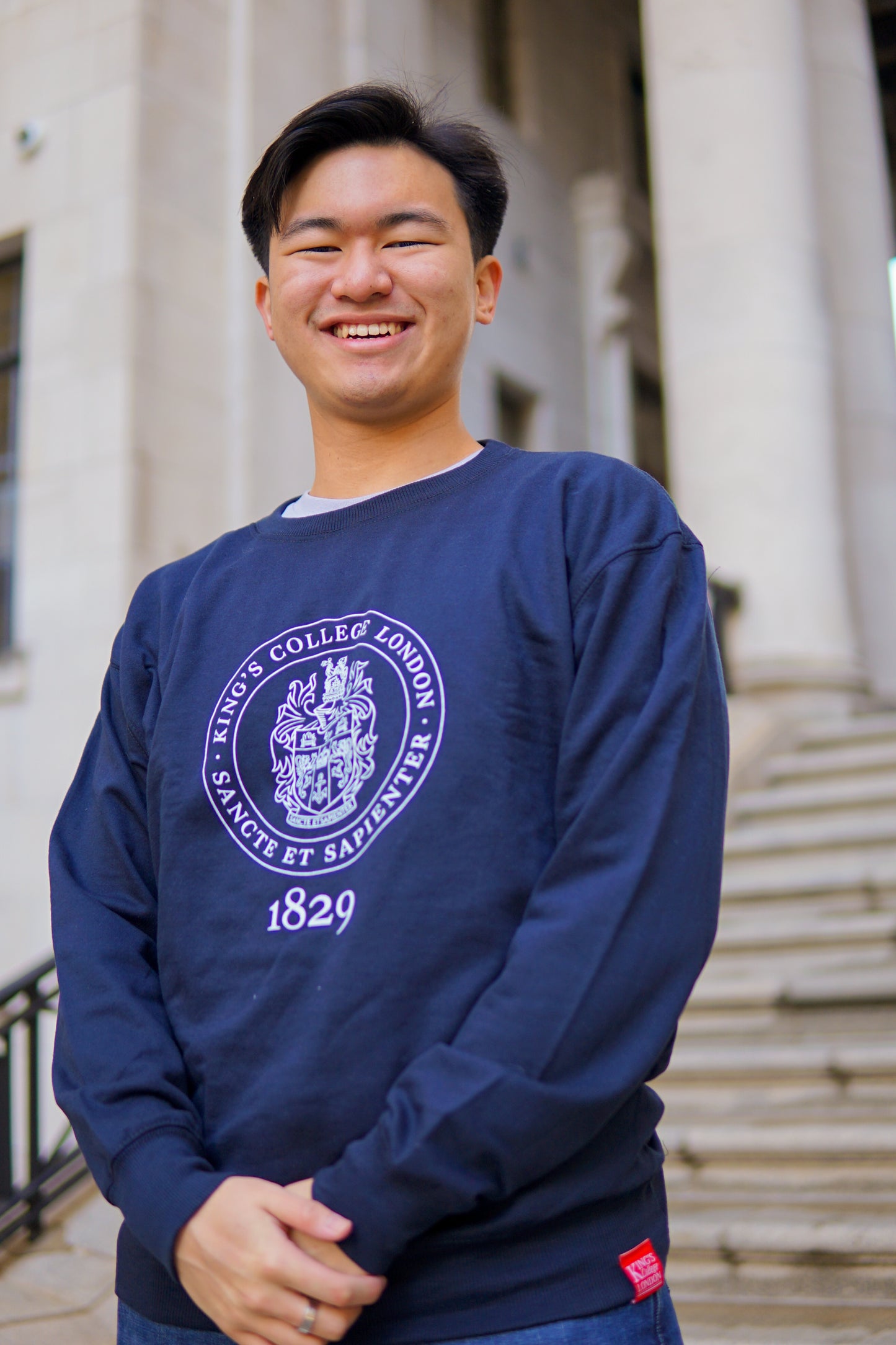 King's College London Everyday Sweatshirt in Navy