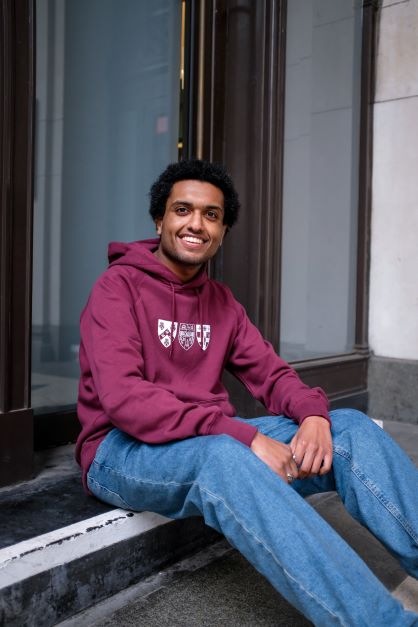 GKT Hoodie in Burgundy