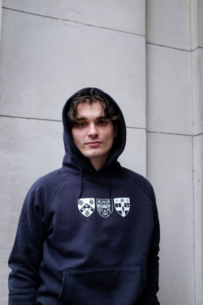 GKT Hoodie in Navy