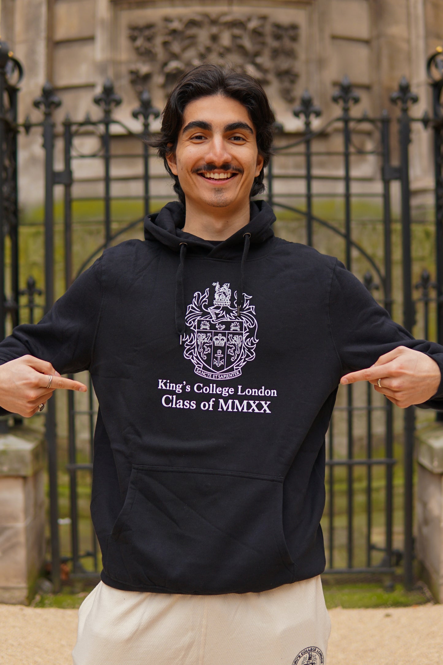 King's College London Class of 2020 Graduation Hoodie in Black