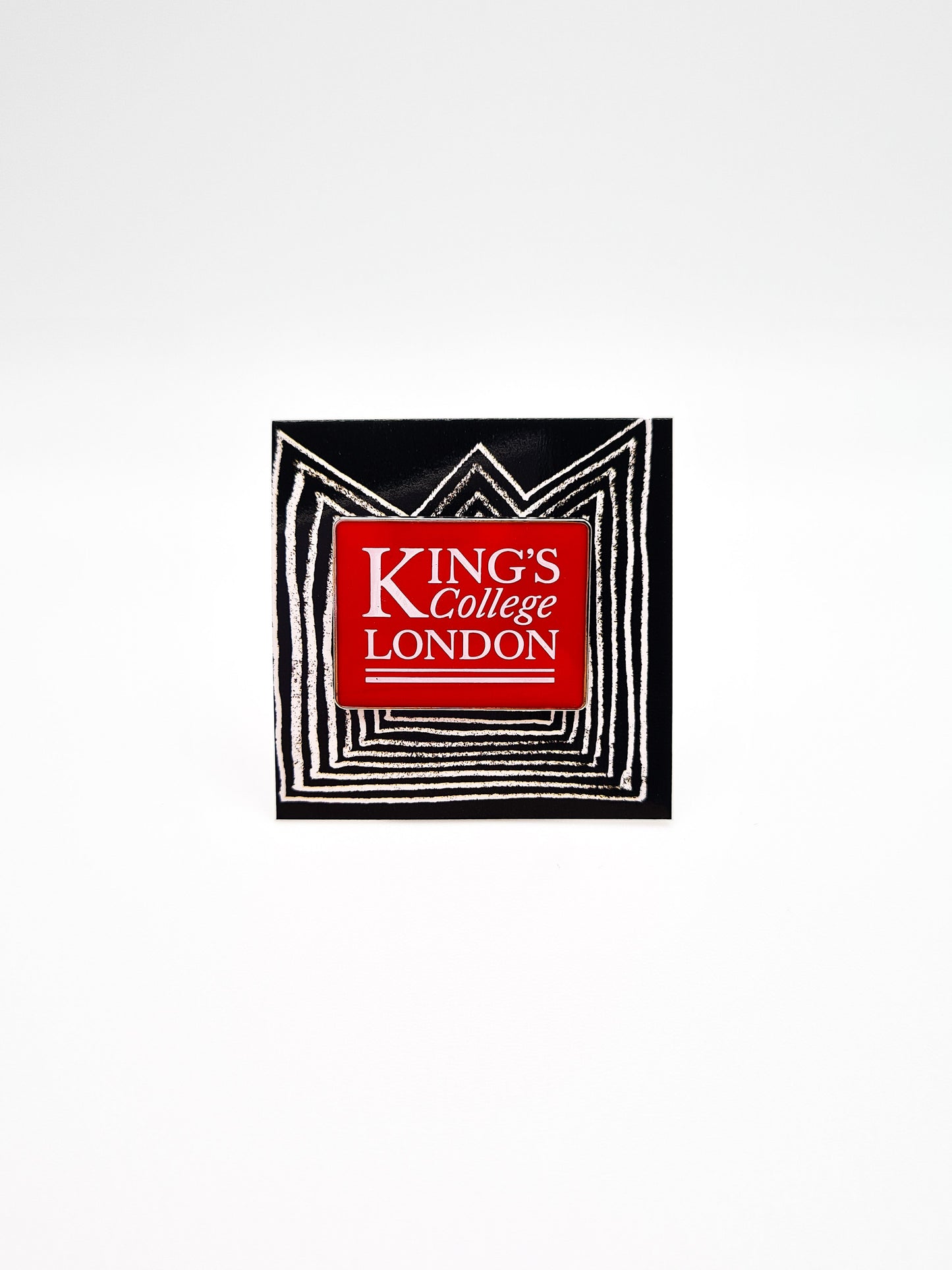 King's College London Red Pin Badge