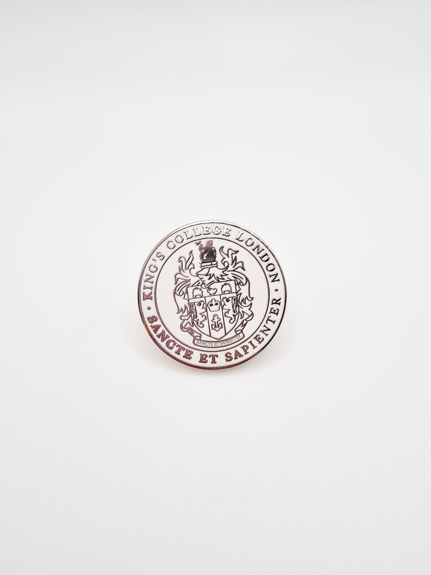 King's College London Enamel Roundel Pin