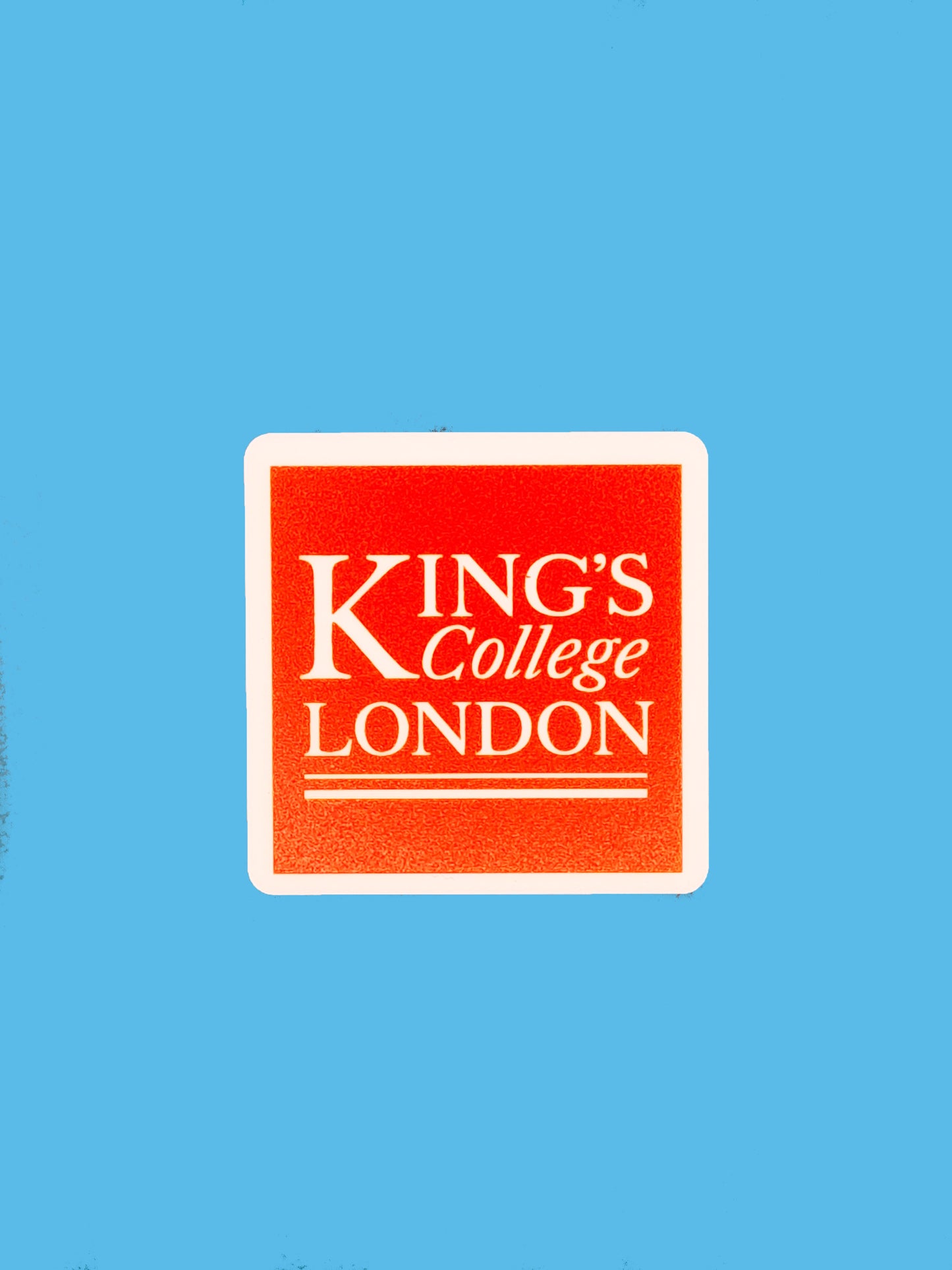 King's College London Magnet Red