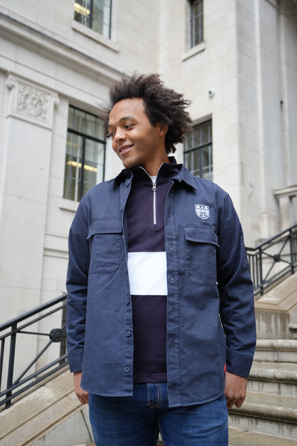 King's College London Over shirt- Navy