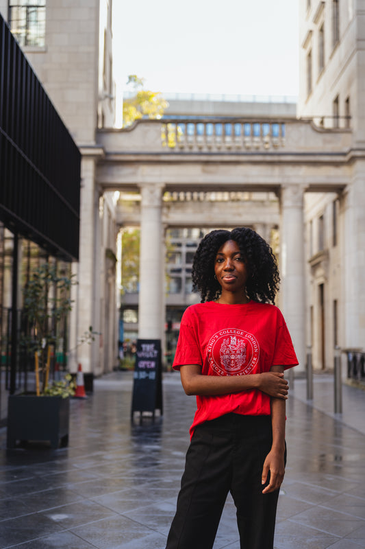 King's College London Sustainable T-shirt in Red