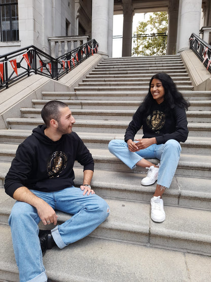 King's College London Pre-Order Limited Edition Hoodie in Black and Gold