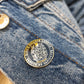 King's College London Limited Edition Pin in Black and Gold