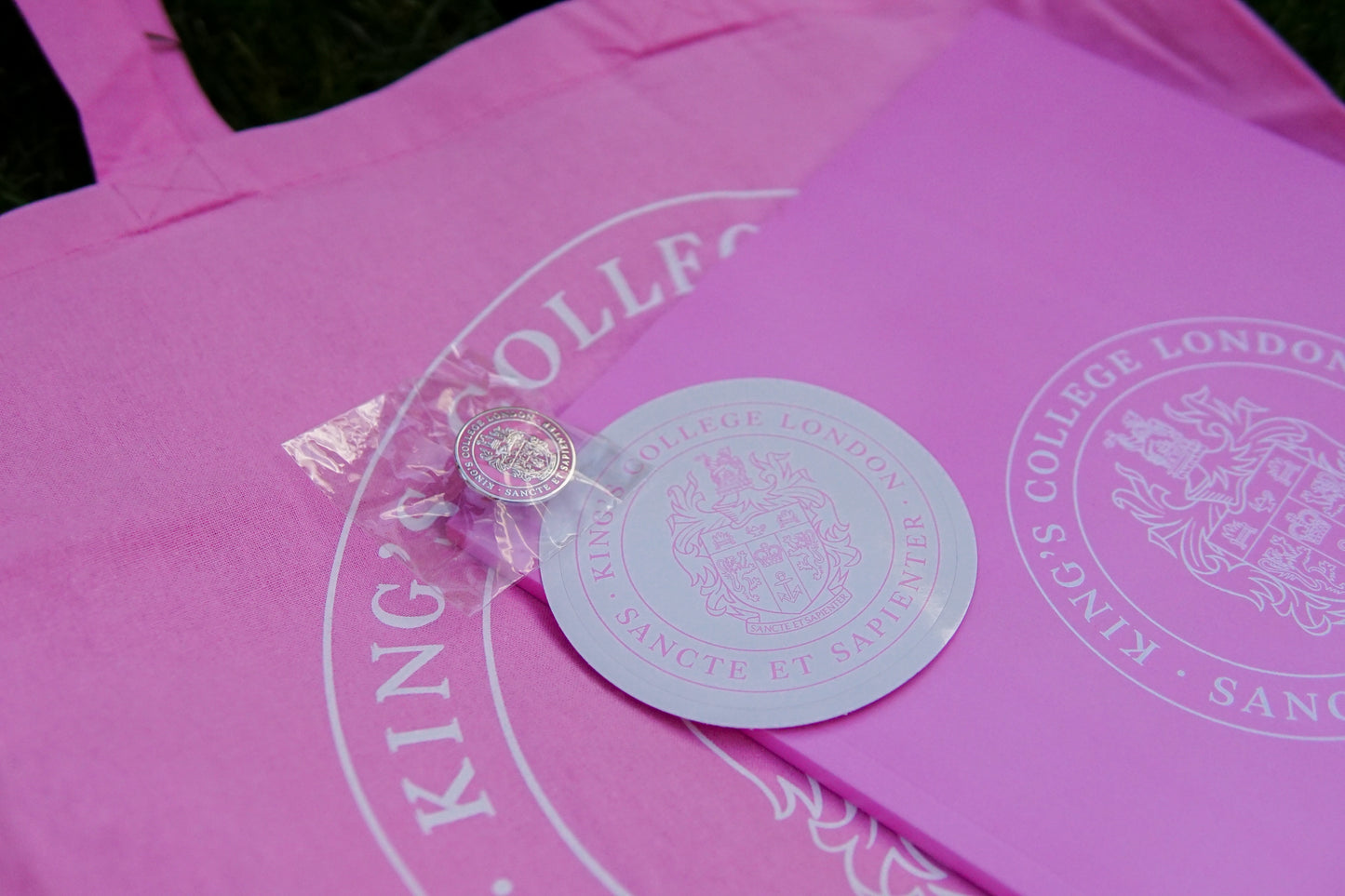King's College London Welcome Pack Pink