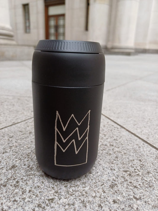 King's College London Chilly's Coffee Cup Black