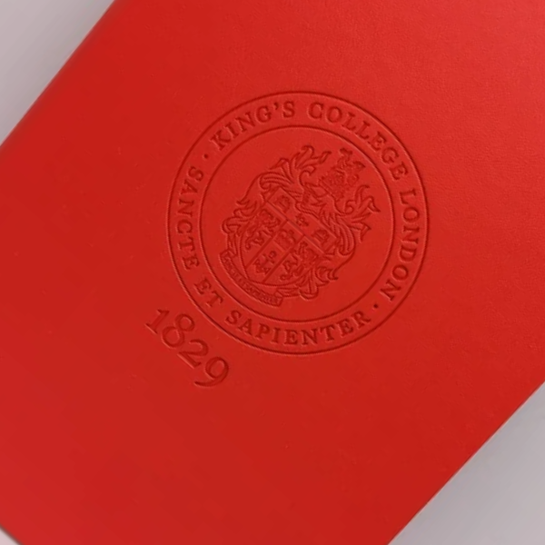 King's College London Student Planner in Red