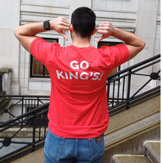 King's College London Varsity Standard T-shirt in Red