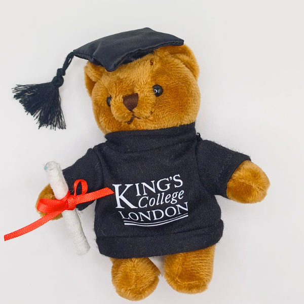 King's College London Grad Keyring Bear
