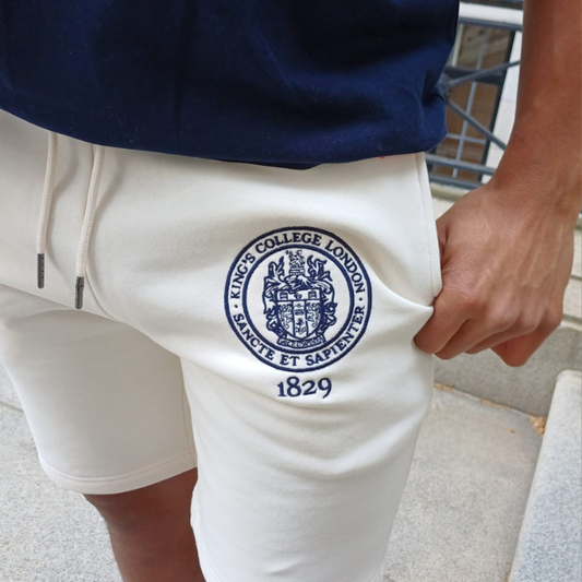 King's College London Bermuda Shorts Natural