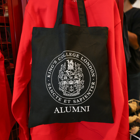 King's College London Organic Alumni Tote in Black