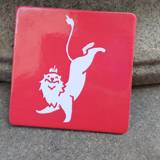 King's College London Reggie Coaster in Red