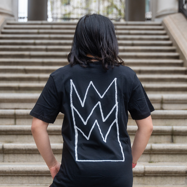 King's College London Crown 1829 T-shirt in Black