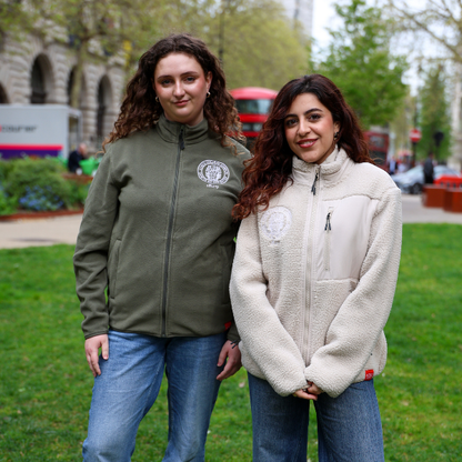 Kings College London Light Fleece in Khaki