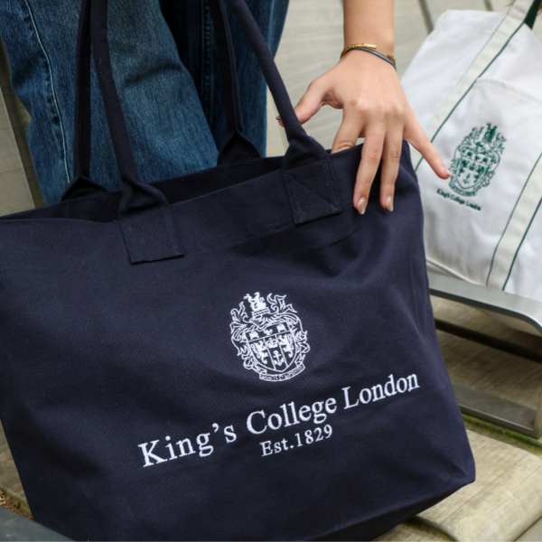 KCL College Collection Tote Navy Crest