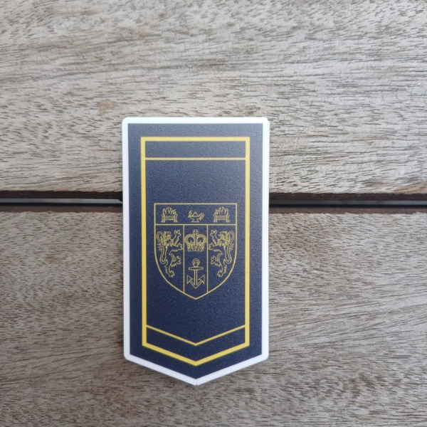 King's College London Flag Magnet Shield Navy