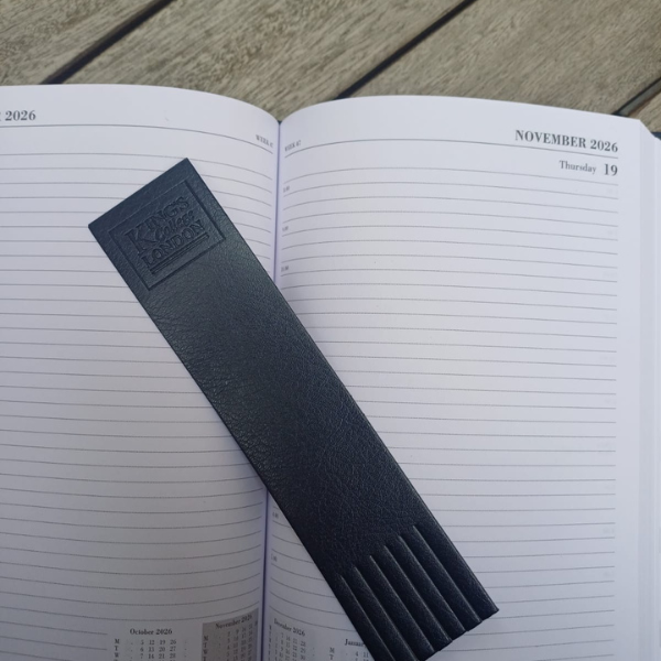 King's College London Bookmark Navy