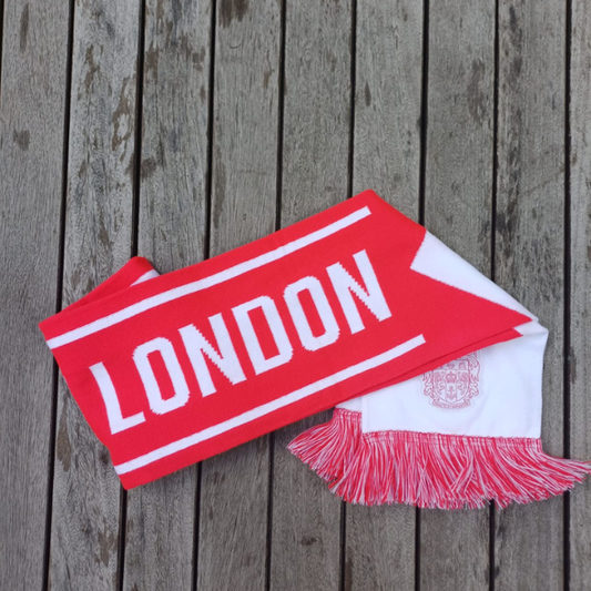 King's College London Varsity scarf Red/White