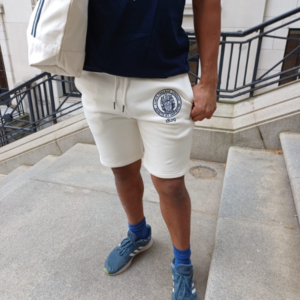 King's College London Bermuda Shorts Natural