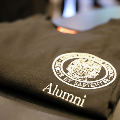 King's College London Sustainable T-shirt Alumni-Black