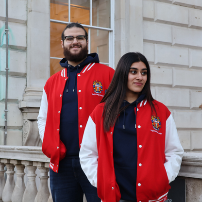 Kings College London Varsity Jacket Red