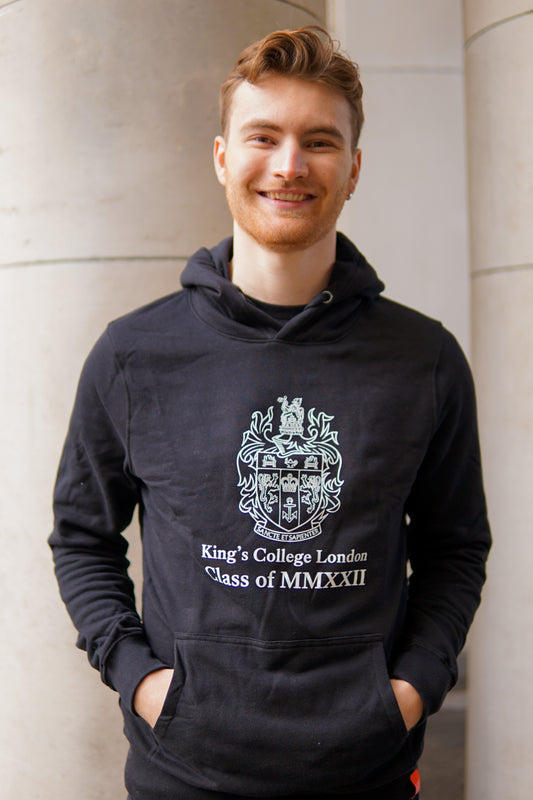 King's College London Class of 2022 Graduation Hoodie in Black