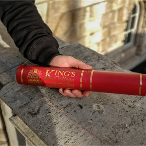 King's College London Graduation Certificate Tube-Red