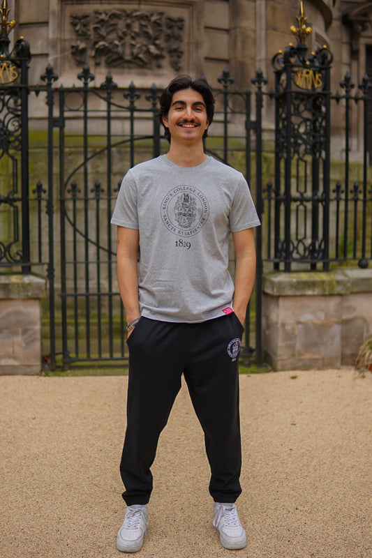 King's College London Sustainable Joggers in Black