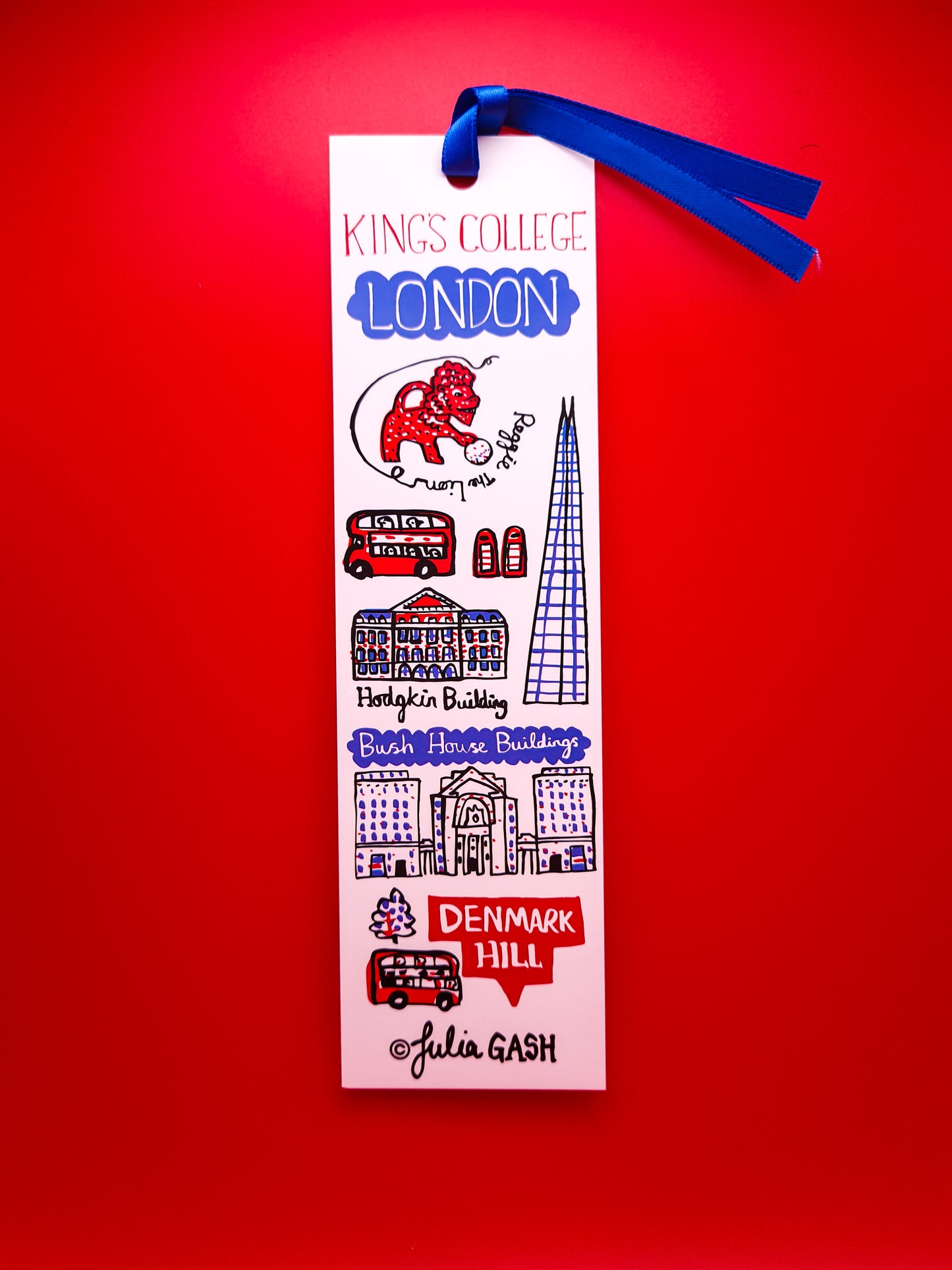 King's College London Map Bookmark